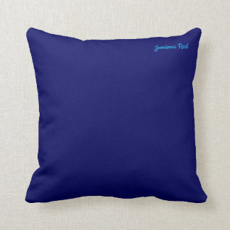 Stratos Vibrant Blue Coastal Style - Throw Pillow