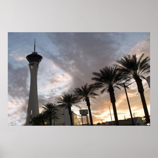 Stratosphere Sunset Poster (Front)