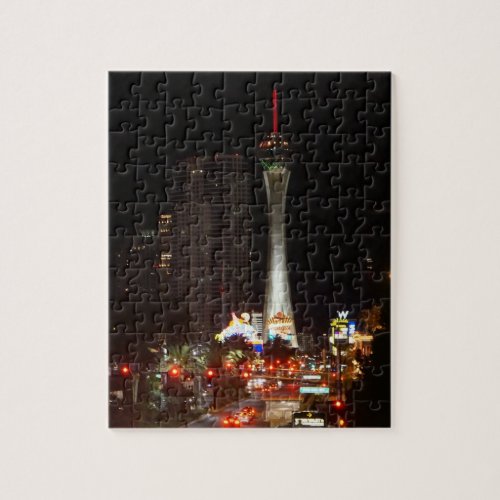 Stratosphere Tower Las Vegas 1 Jigsaw Puzzle