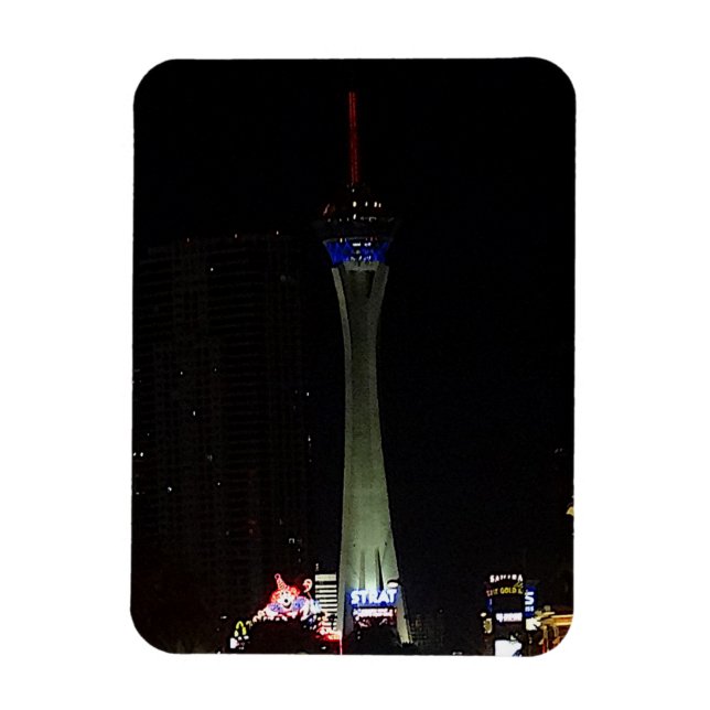 Stratosphere Tower Las Vegas #2 Magnet (Vertical)
