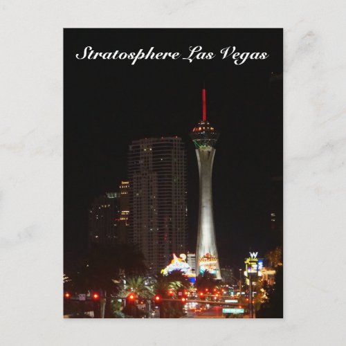 Stratosphere Tower Las Vegas Postcard