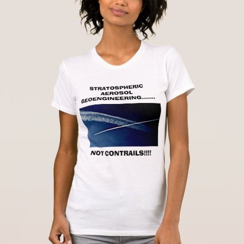 Stratospheric Aerosol Geoengineering T_Shirt
