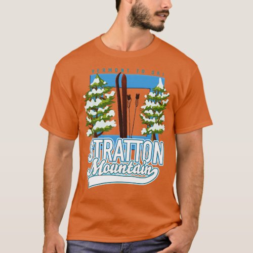 Stratton Mountain Vermont Ski T_Shirt
