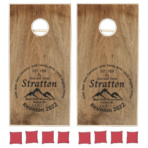 Stratton Reunion 2022 Cornhole Set