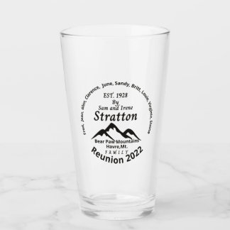 Stratton's Reunion 2022 Glass