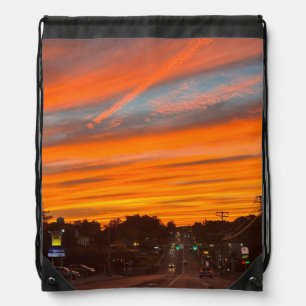 Stratus Sunset Drawstring Backpack