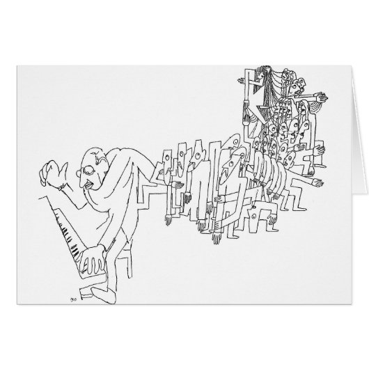 Stravinsky Piano Cards (Front Horizontal)