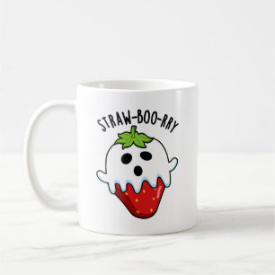 Straw-boo-rry  Funny Strawberry Pun  Coffee Mug