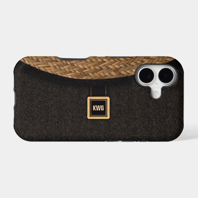 Straw Clutch Bag Case-Mate iPhone Case (Back (Horizontal))