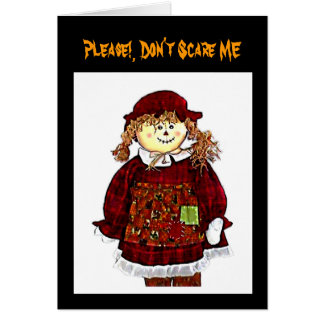 Straw Girl Please!, Don't Scare ME jGibney The MUS Cards