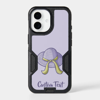 Straw Hat Lilac iPhone 17 Case