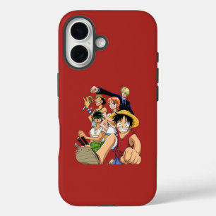 Straw Hats Classic Crew Red Anime Phone Case