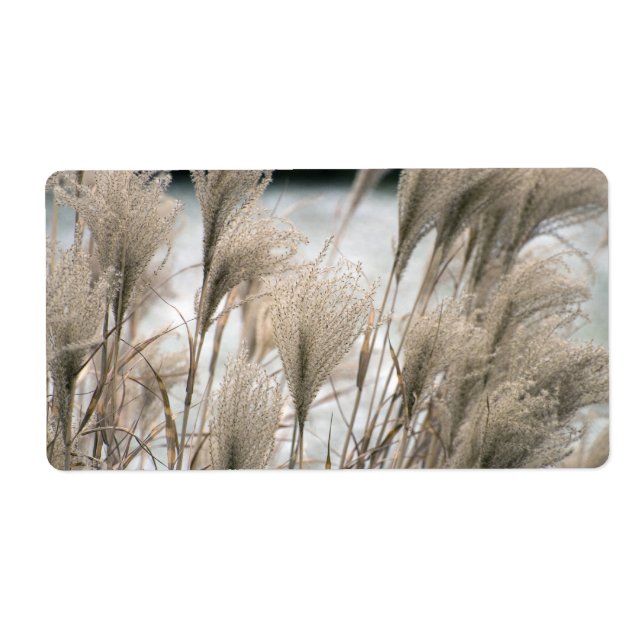 Straw in winter label (Front)