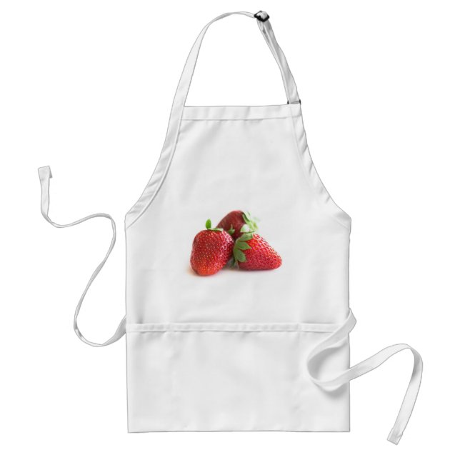 Strawberries Adult Apron (Front)