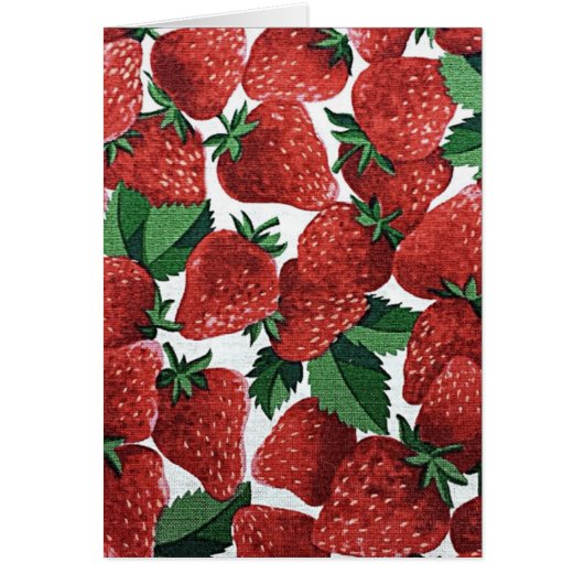 Strawberries and Cream Cards (Front)
