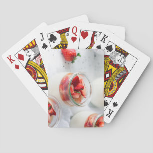 strawberries and cream poker cards
