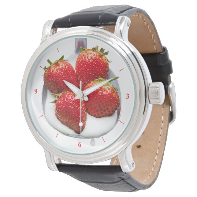 Strawberries and Cream Watch (Angled)