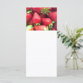 Strawberries background (Standing Front)
