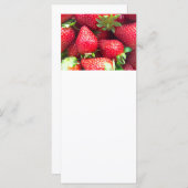 Strawberries background (Front/Back)