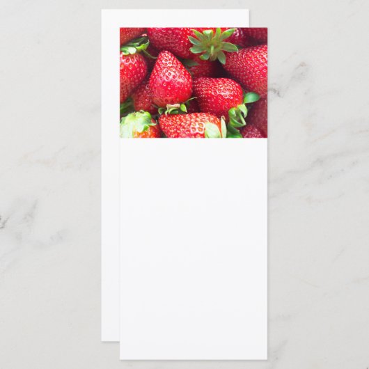 Strawberries background (Front/Back)
