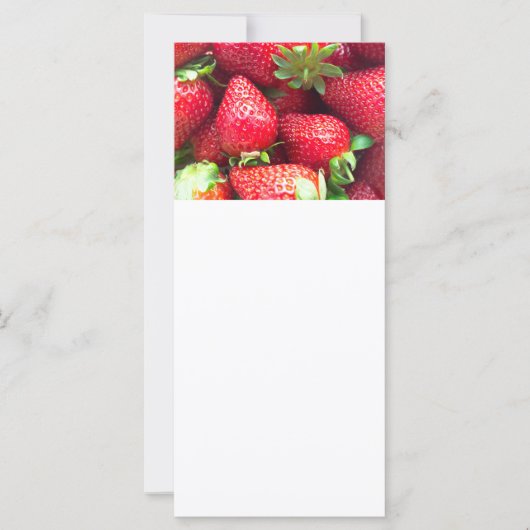 Strawberries background (Front)