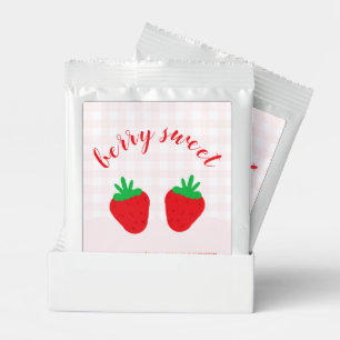 Strawberries Berry Sweet Baby Shower Lemonade Drink Mix