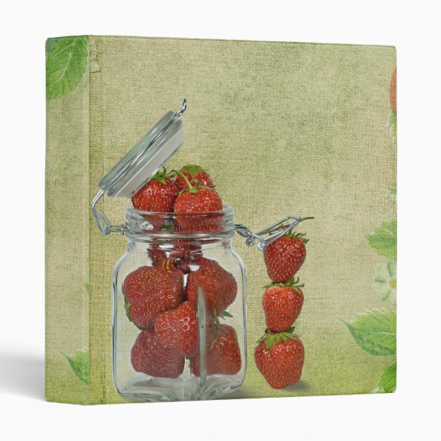 Strawberries Binder (Front/Spine)