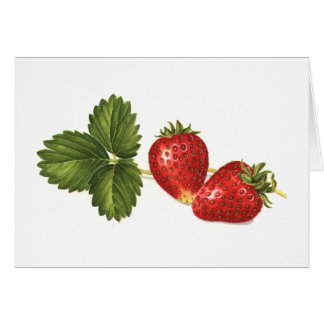 Strawberries Cards