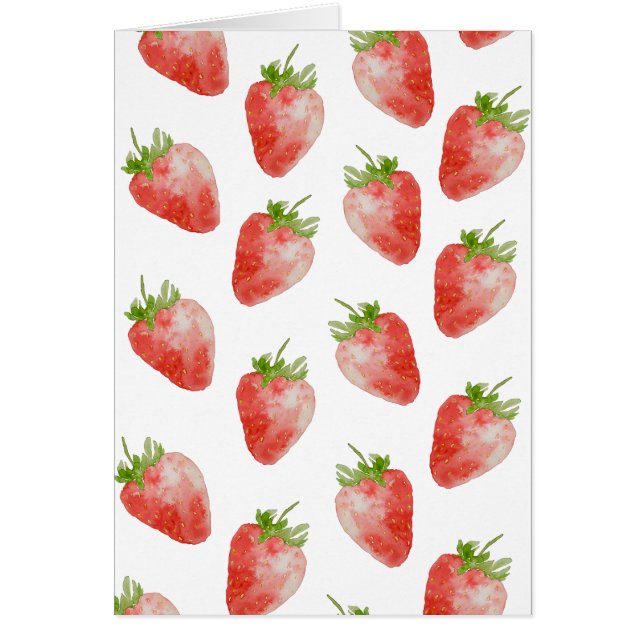 Strawberries Cards (Front)