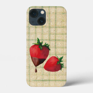 Strawberries iPhone 13 mini case