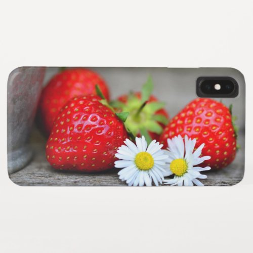 Strawberries iPhone XS Max Case