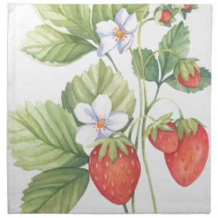 Strawberries Cloth Napkin