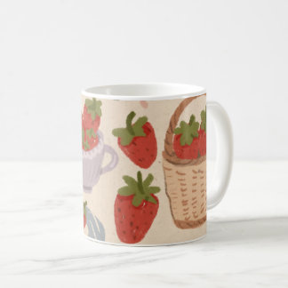 Strawberries coffee mug
