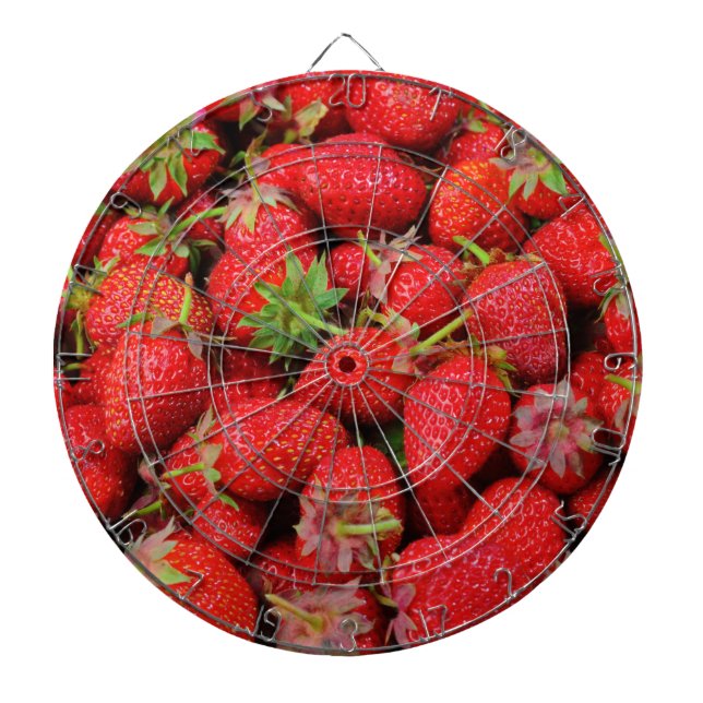 Strawberries Dart Board (Front)