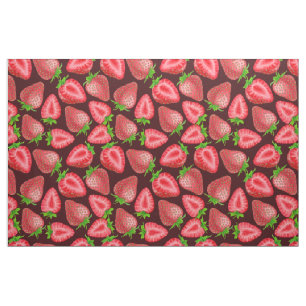 Strawberries Fabric