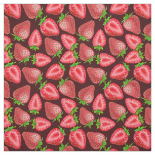 Strawberries Fabric