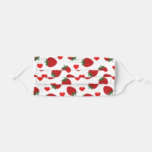 Strawberries Face Mask with Filter Slot