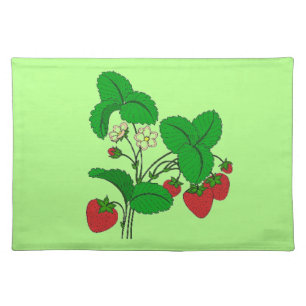 Strawberries for Breakfast Placemat