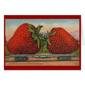 Strawberries Giant Antique Fruit Fun (Front Horizontal)