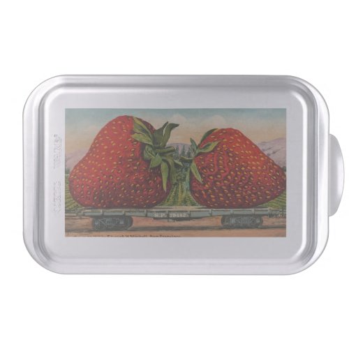 Strawberries Giant Antique Fruit Fun Cake Pan