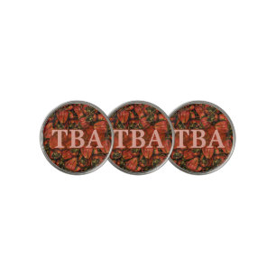 Strawberries Golf Ball Markers
