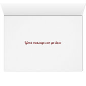 Strawberries Greeting Card (Inside Horizontal (Bottom))