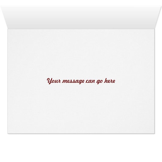 Strawberries Greeting Card (Inside Horizontal (Bottom))