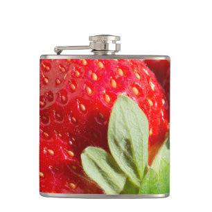 Strawberries Hip Flask
