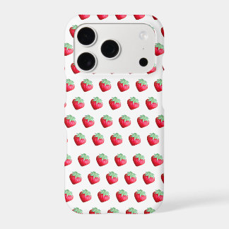 Strawberries iPhone 17 Pro Case