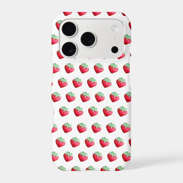 Strawberries iPhone Case (Back)