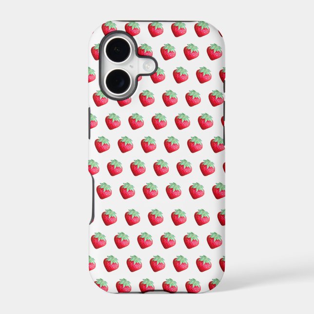 Strawberries Iphone Case (Back)