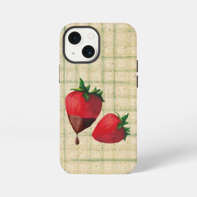 Strawberries  iphone case (Back)