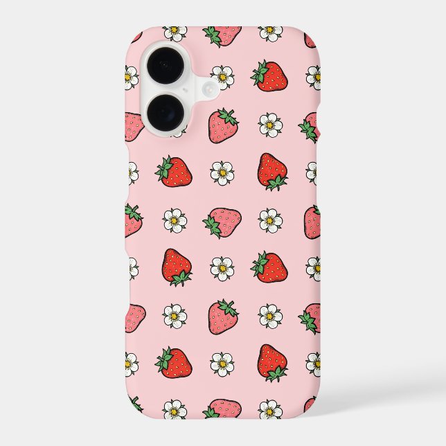 Strawberries iPhone Case (Back)