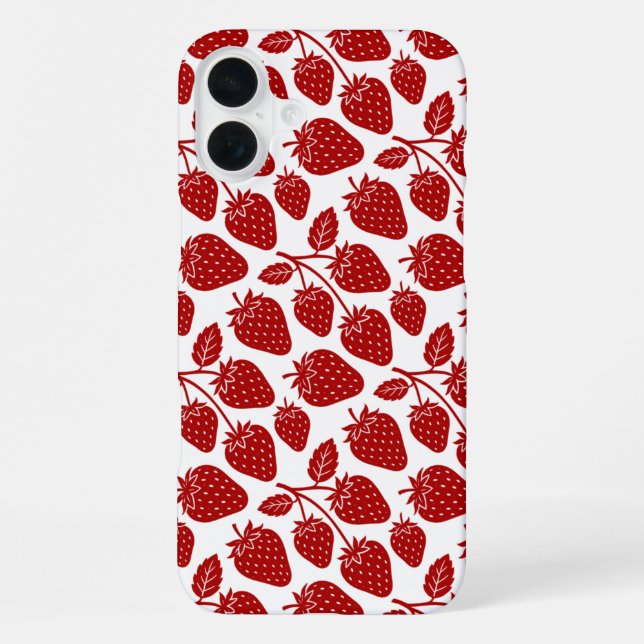Strawberries Iphone Case (Back)